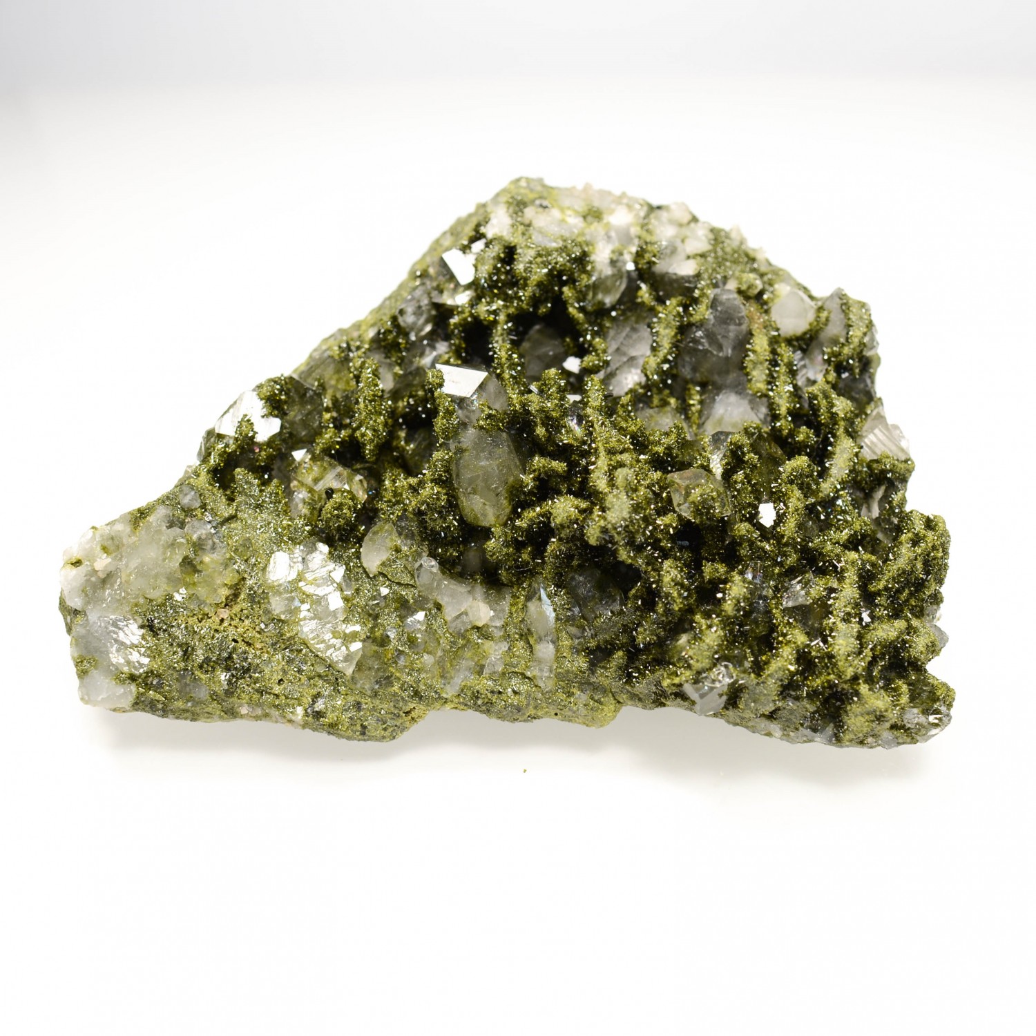Epidote et quartz - Anatolie orientale, Turquie.