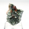 Garnet, clinochlore, apatite - Italian rodingites. Piedmont / Aosta Valley, Italy