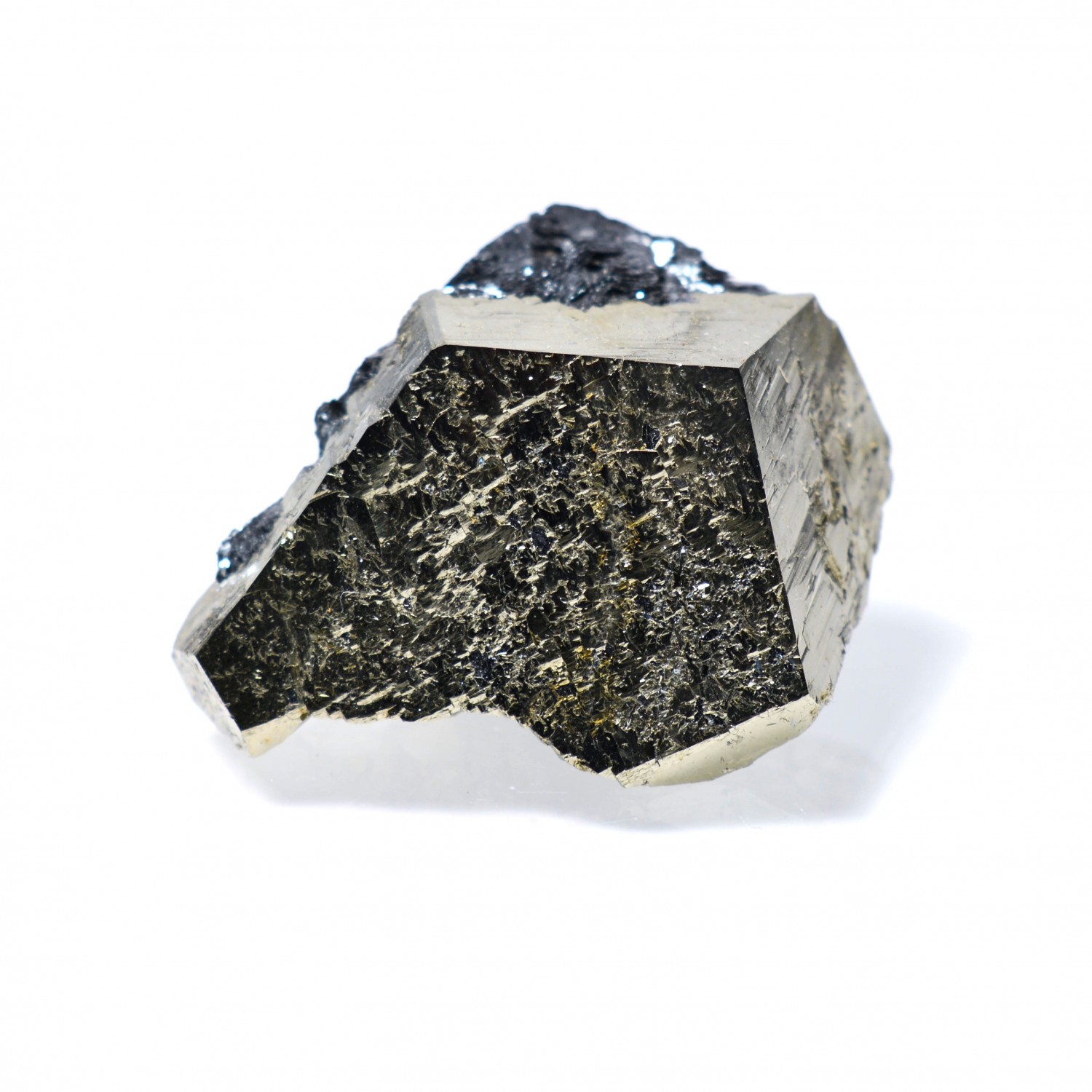 Pyrite et hématite - Rio Marina, Île d'Elbe, Italie