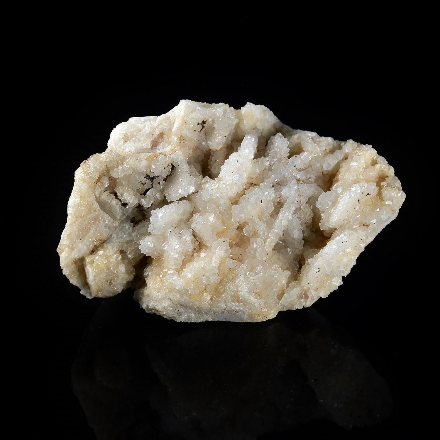 Quartz on barite - Embournegade, Tarn, France