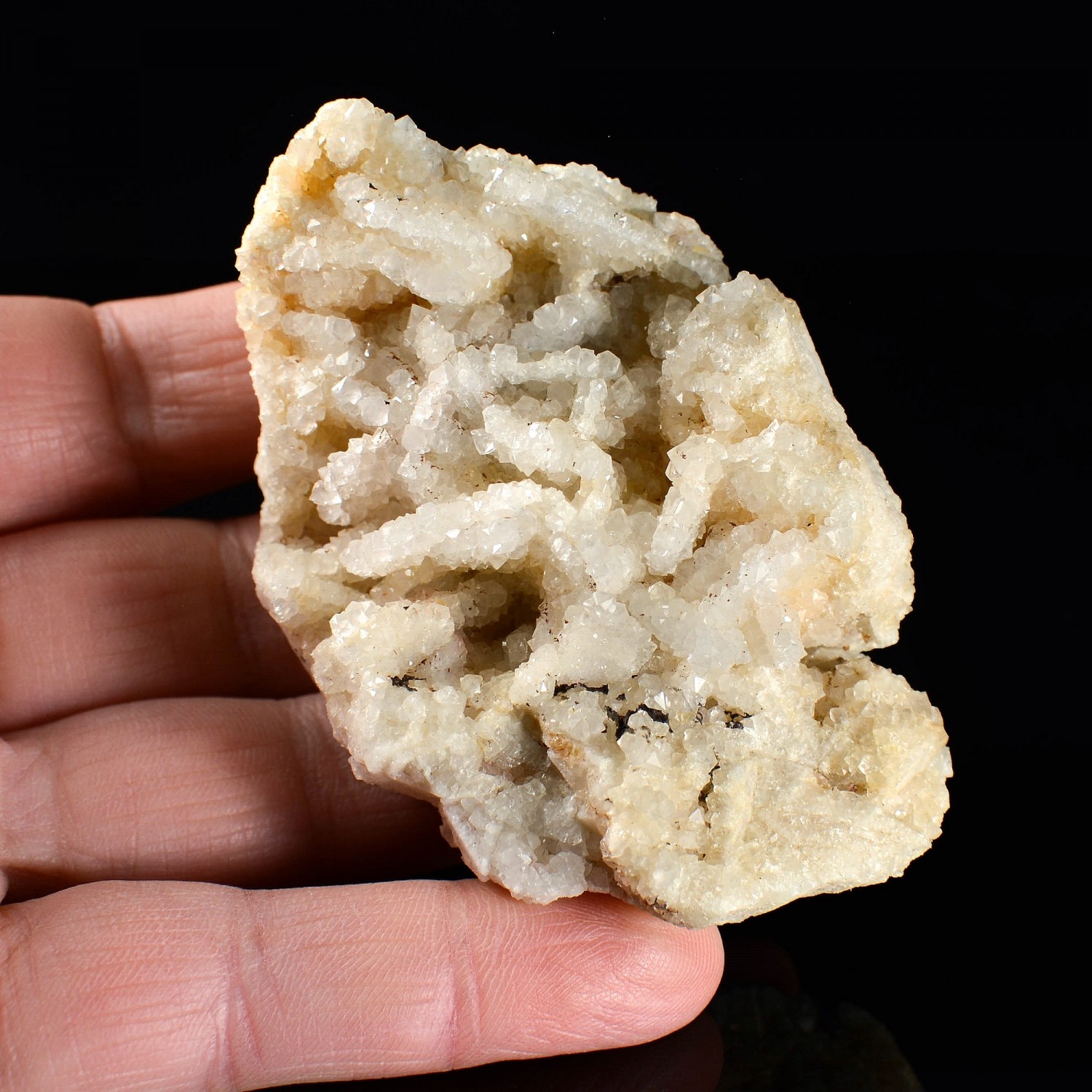 Quartz on barite - Embournegade, Tarn, France