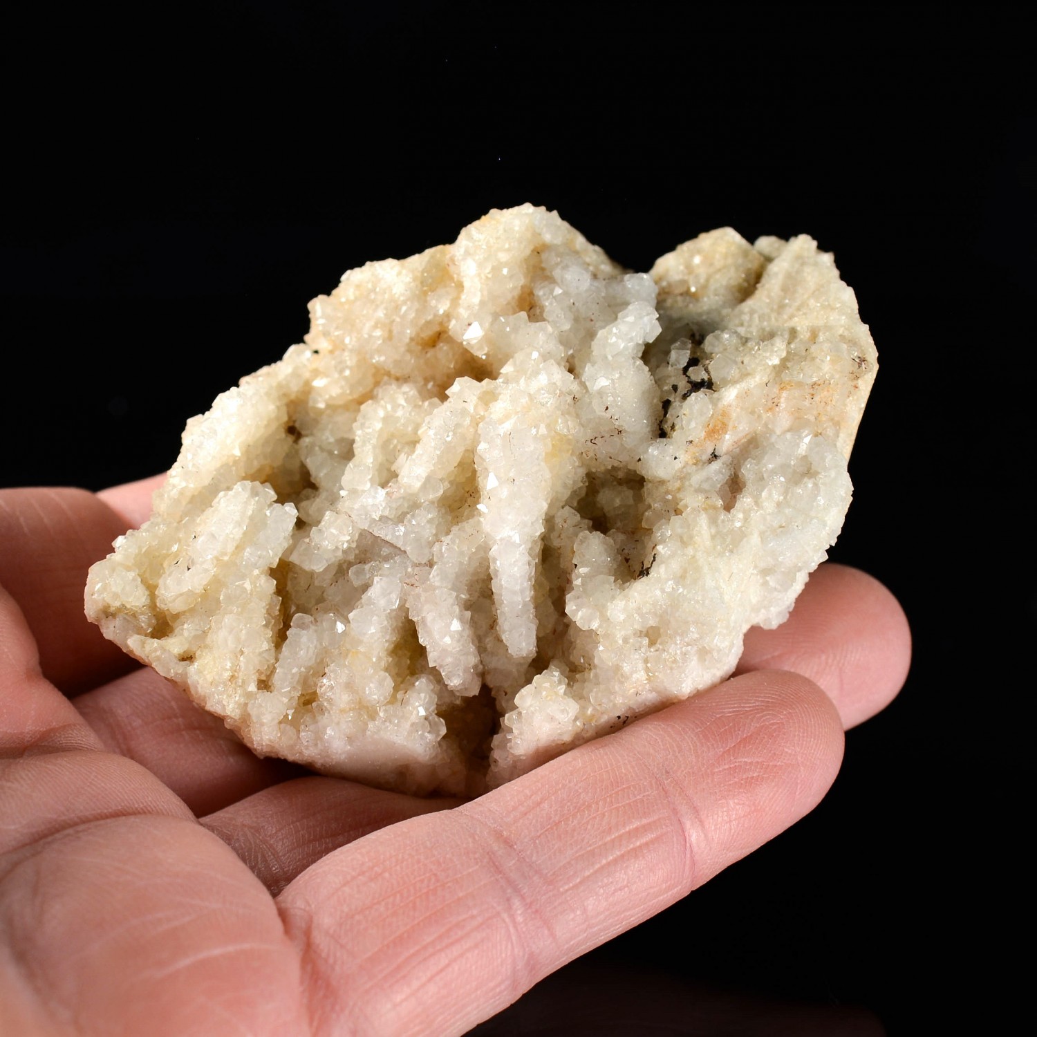 Quartz sur barytine - Embournegade, Tarn, France