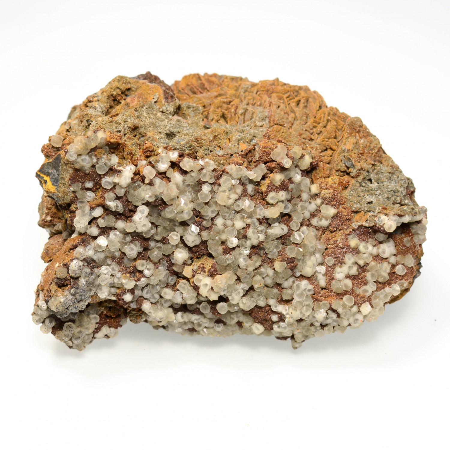 Siderite and calcite - Peyrebrune, Tarn, France