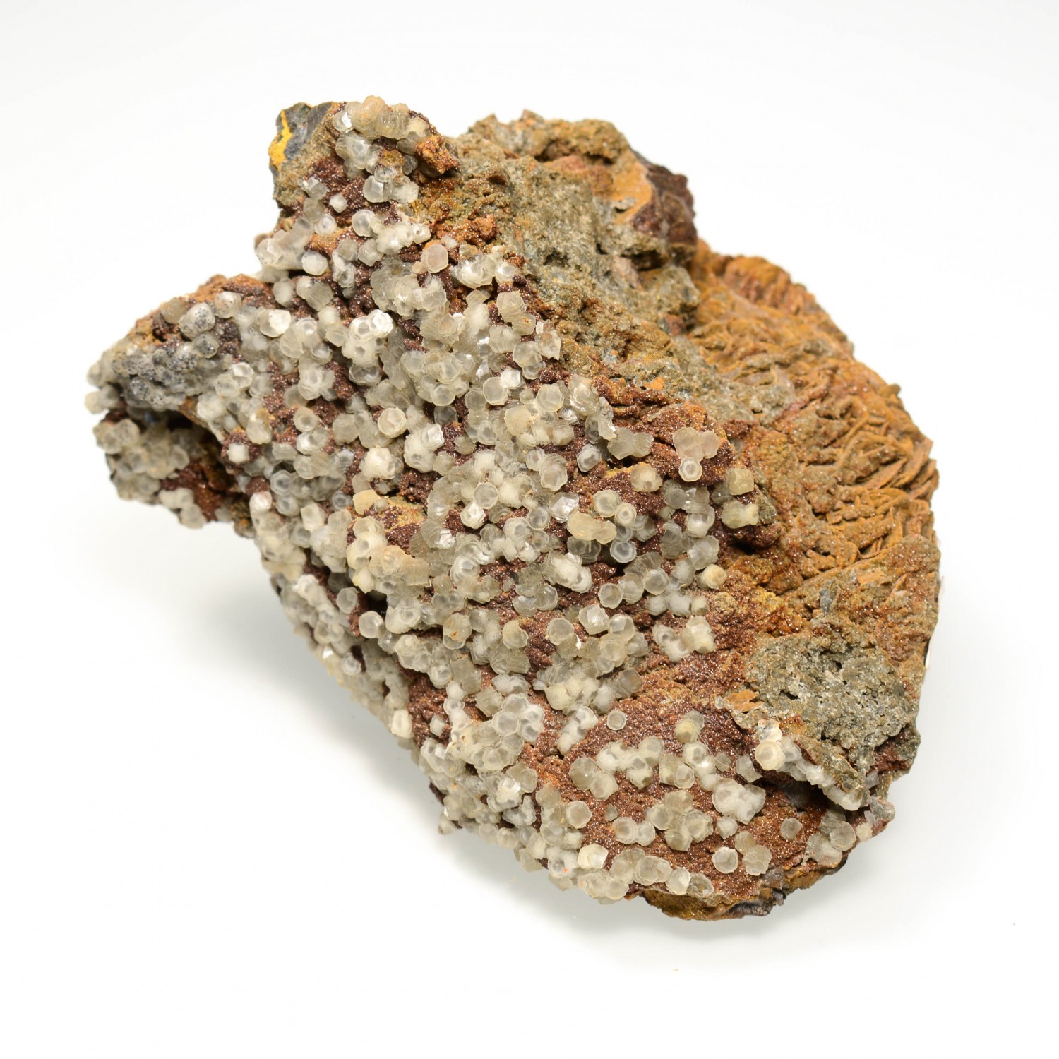 Siderite and calcite - Peyrebrune, Tarn, France