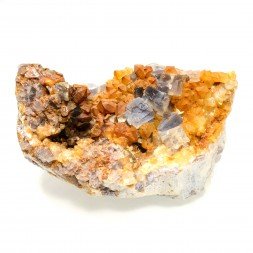 Fluorite and quartz - Le Franciman, Tarn, France