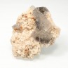 Fluorite and calcite on barite - Hammam Jedidi, Zaghouan, Tunisia