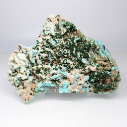 Chrysocolla Psm Azurite With Malachite Cluster, high quality Lupoto Mine, Katanga, DRC