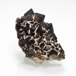 Quartz fumé - Firminy, Loire, France