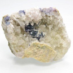 Fluorite and quartz - Grand-Champ, Morbihan, France