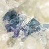Fluorite and quartz - Grand-Champ, Morbihan, France