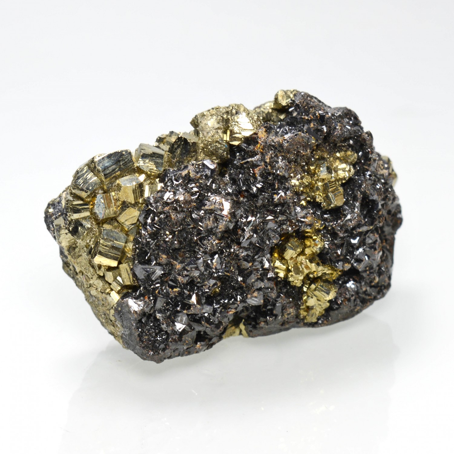 Pyrite and sphalerite - Huanzala mine, Peru