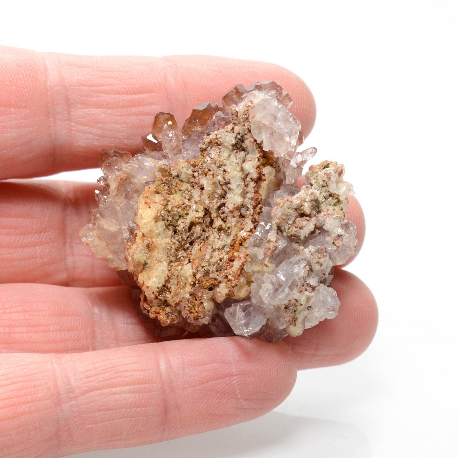 Améthyste - Mine Kakamunurle, Karur, Inde Améthyste - Mine Kakamunurle, Karur, Inde