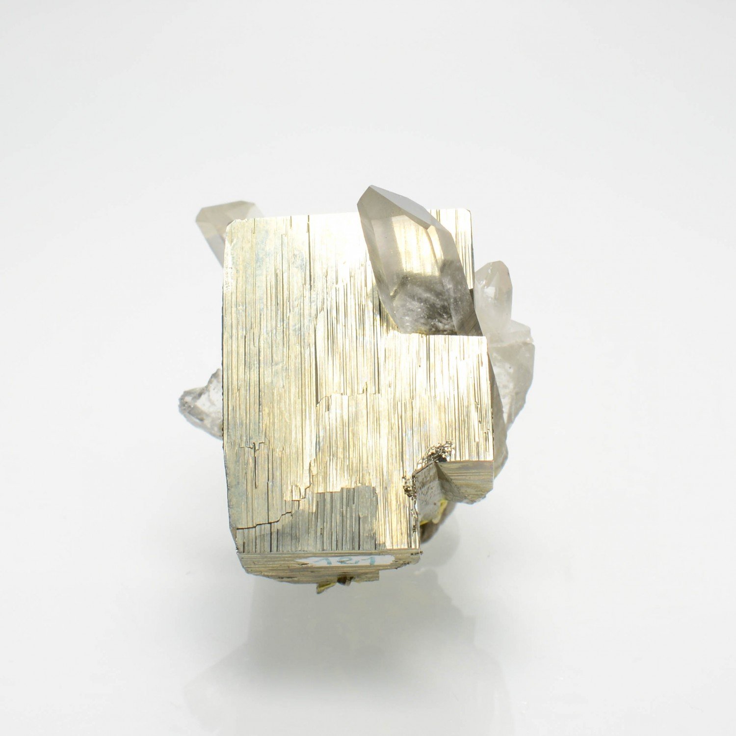 Pyrite and quartz - Spruce Claim, Washington State, United States Pyrite and quartz - Spruce Claim, Washington State, United States