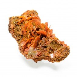 Wulfénite - Mine Jianshan, Région du Xinjiang, Chine