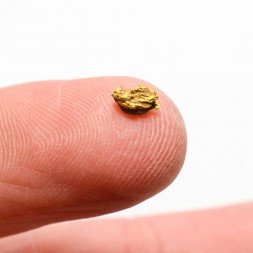 Native gold - Morbihan, France