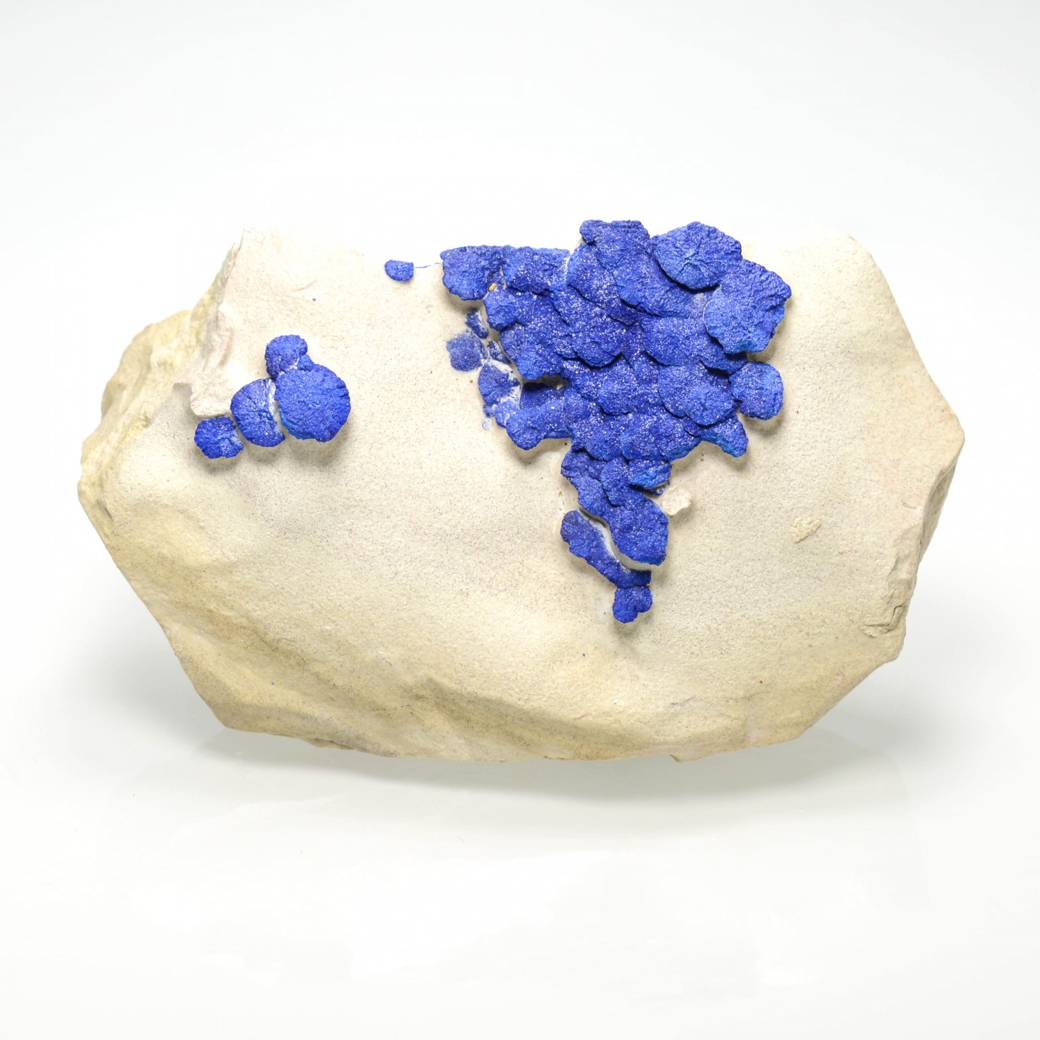 Azurite " sun " - Mine de cuivre Malbunka, Territoire du Nord, Australie