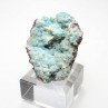 Cerussite on hemimorphite - Mfouati, Bouenza Department, DR Congo