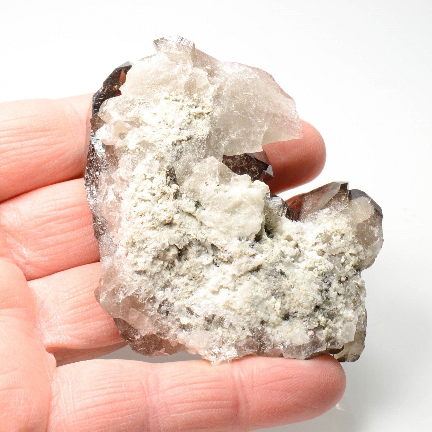 Smoky quartz - Triolet Basin, Mont Blanc Massif, Haute-Savoie, France