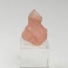 Pink fluorite - South Face of Les Droites, Mont Blanc Massif, Haute-Savoie, France
