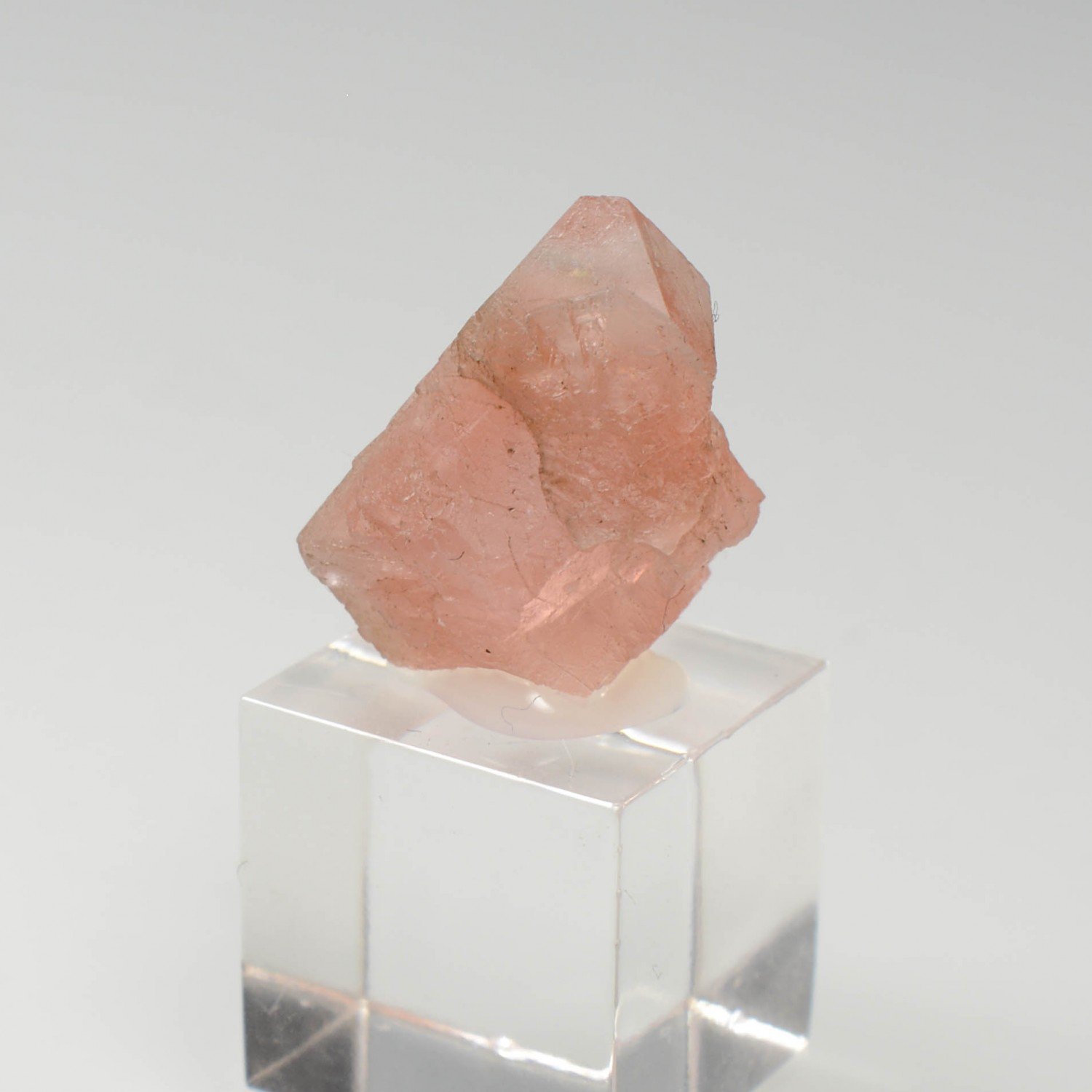 Pink fluorite - South Face of Les Droites, Mont Blanc Massif, Haute-Savoie, France