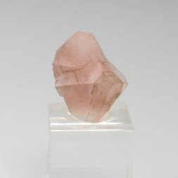 Pink fluorite - South Face of Les Droites, Mont Blanc Massif, Haute-Savoie, France