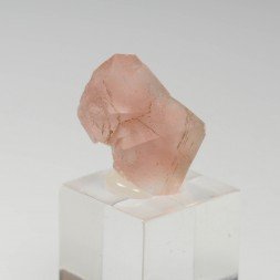 Pink fluorite - South Face of Les Droites, Mont Blanc Massif, Haute-Savoie, France