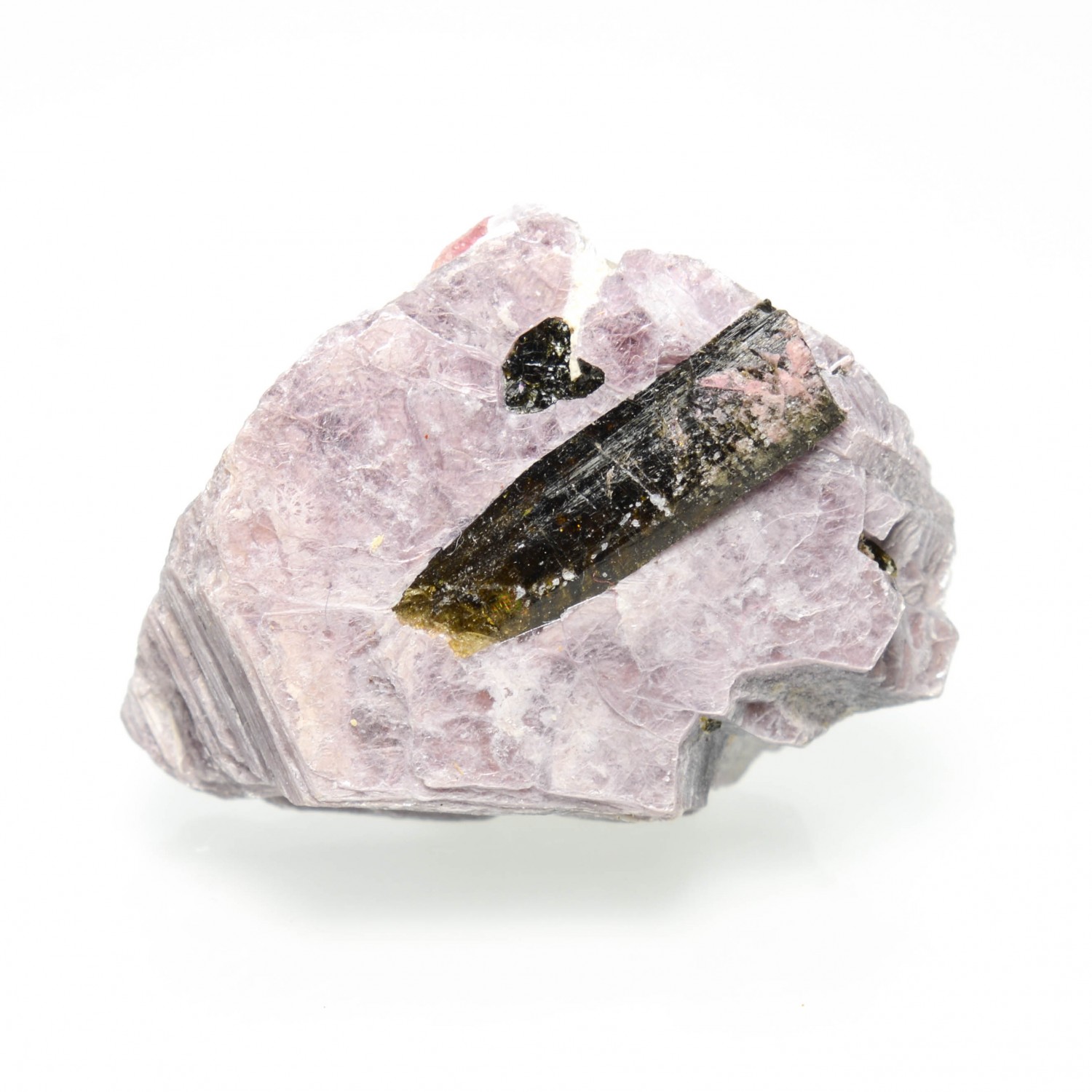 Tourmaline on lepidolite - Sahatany, Madagascar