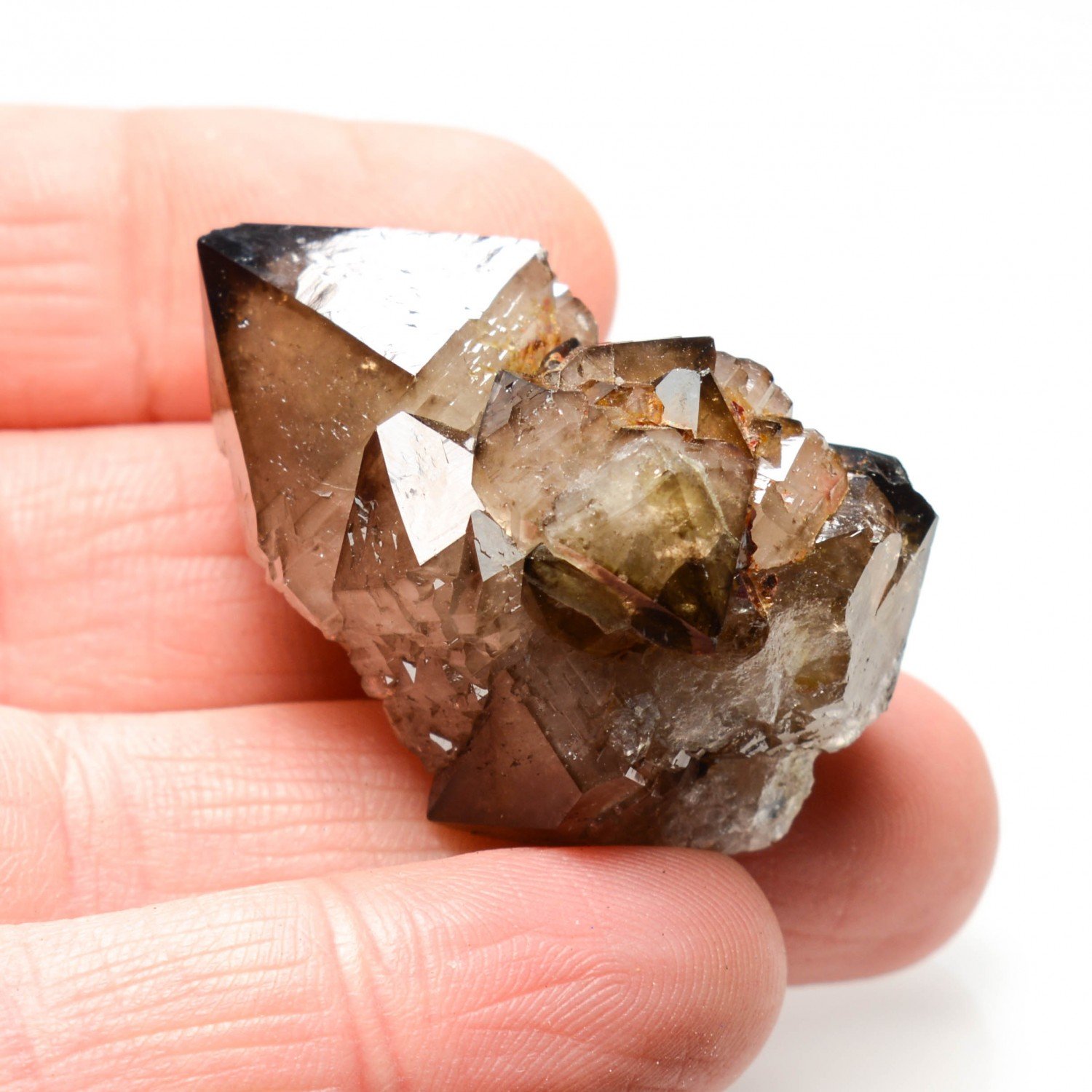 Smoky quartz - Echassières, Allier, France Smoky quartz - Echassières, Allier, France