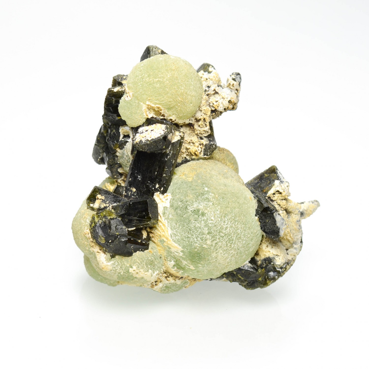 Prehnite and epidote - Kayes region, Mali