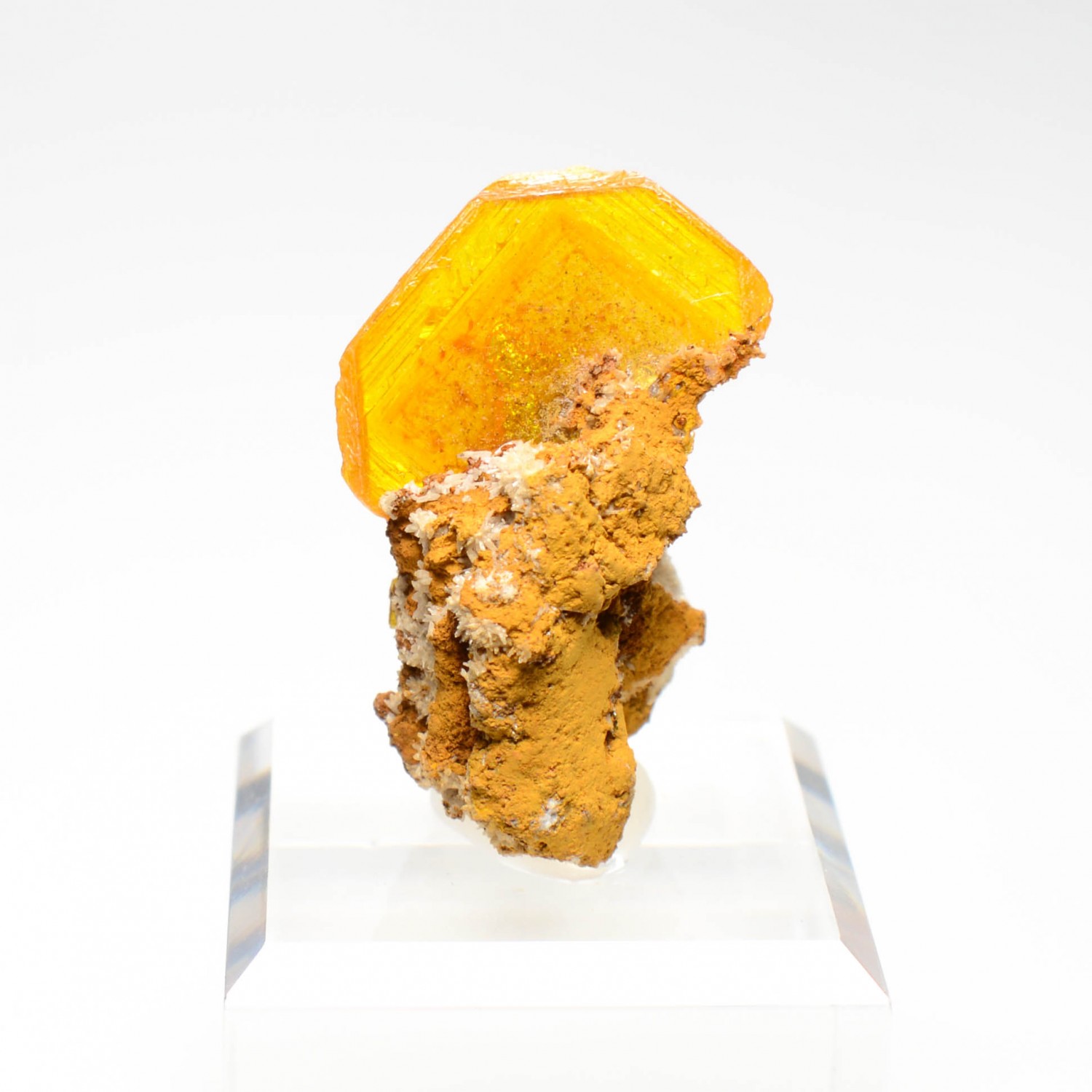 Wulfenite - San Carlos mine, Chihuahua, Mexico