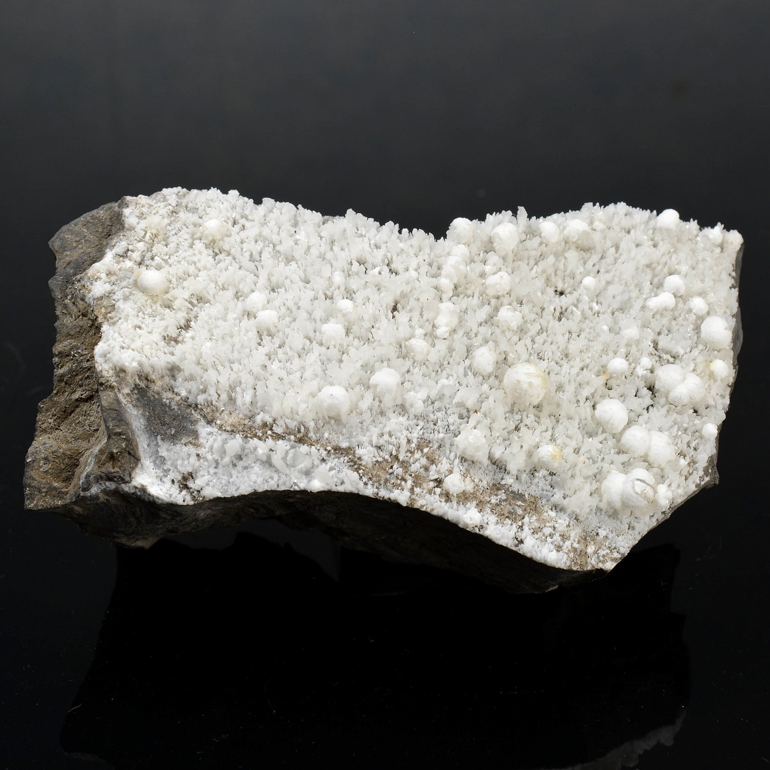 Strontianite on Aragonite - Laragne-Montéglin, Hautes-Alpes, France