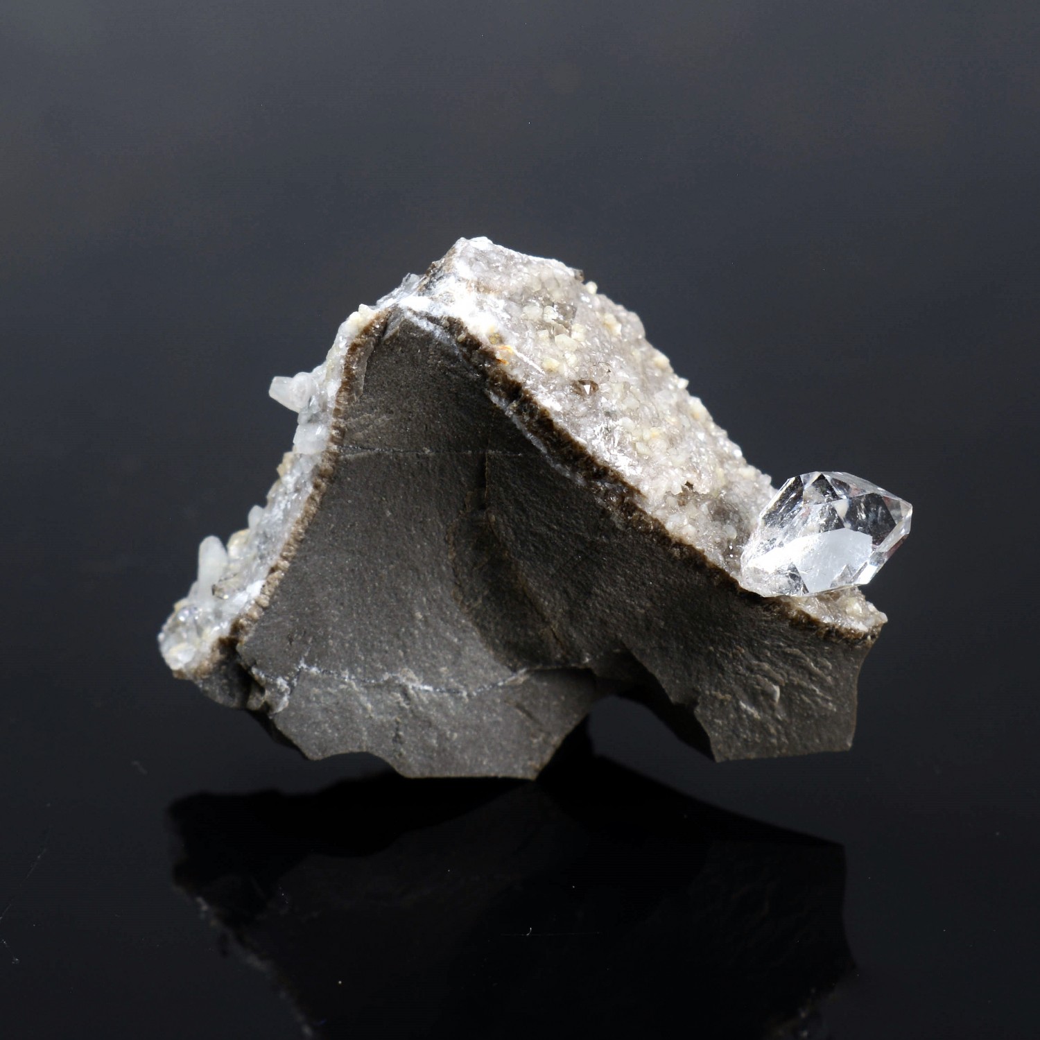 Quartz « diamant » - Laragne-Montéglin, Hautes-Alpes, France