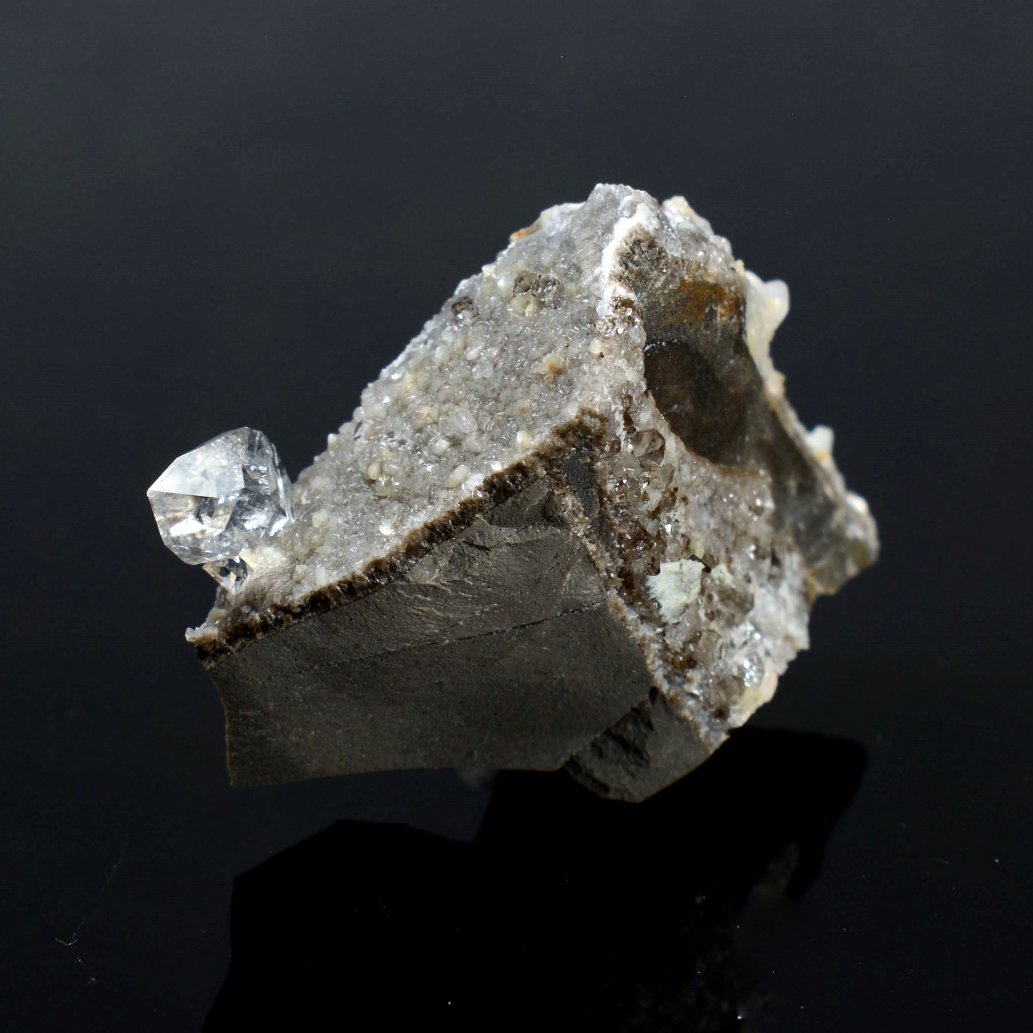 Quartz « diamant » - Laragne-Montéglin, Hautes-Alpes, France