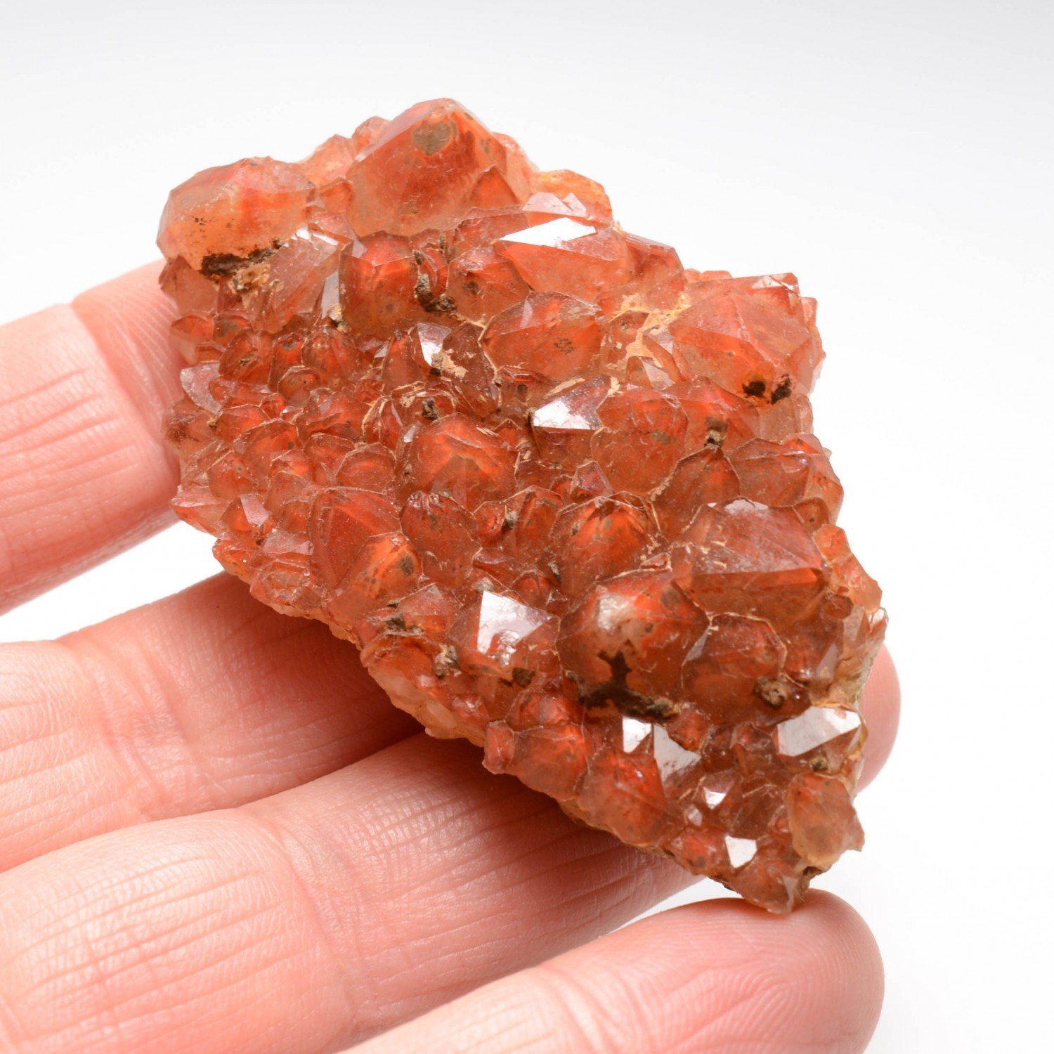 Hematoid quartz - Mibladen, Morocco Hematoid quartz - Mibladen, Morocco