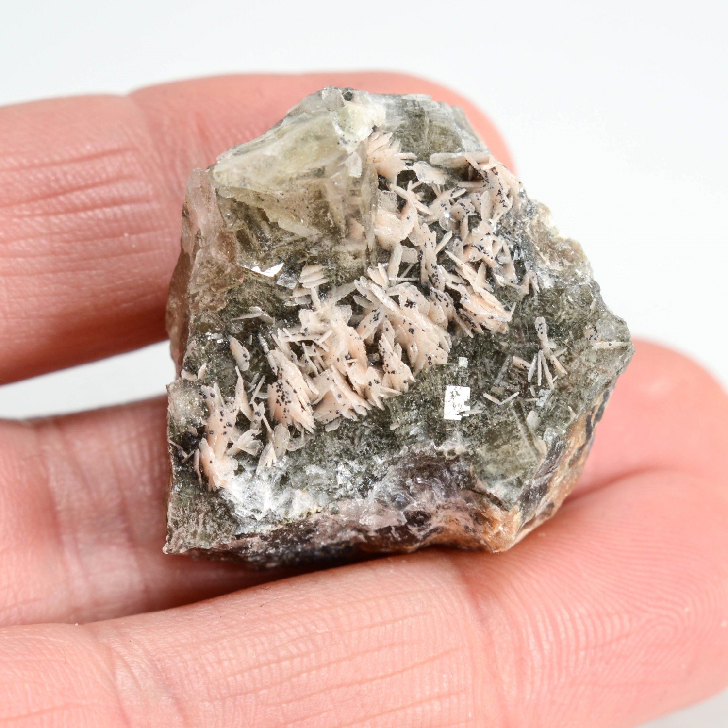 Fluorine & barytine - Chaillac, Indre, France