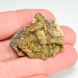 Wulfenite & mimetite - Lantignié, Rhône, France