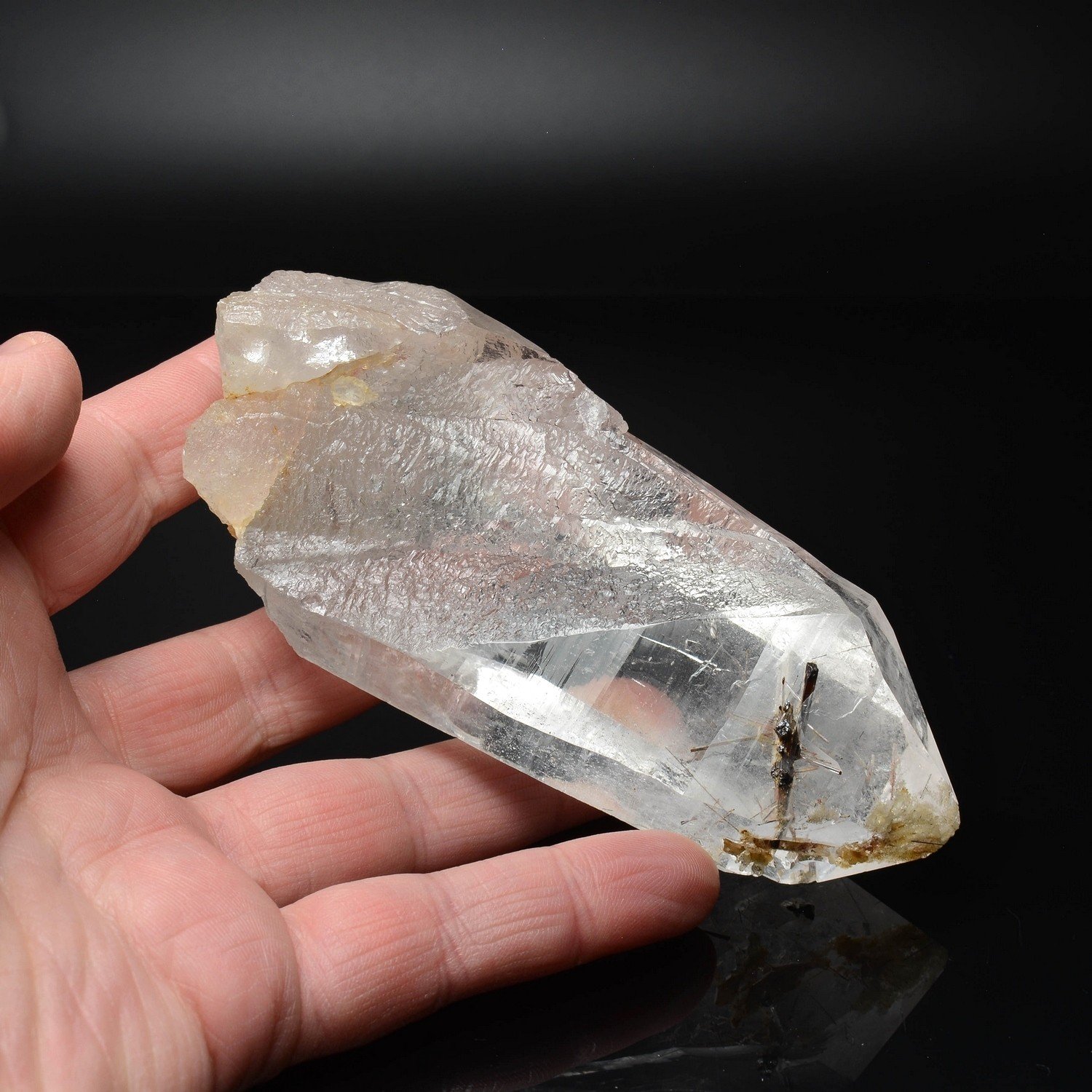 Quartz et rutile - Diamantina, Minas Gerais, Brésil Quartz et rutile - Diamantina, Minas Gerais, Brésil