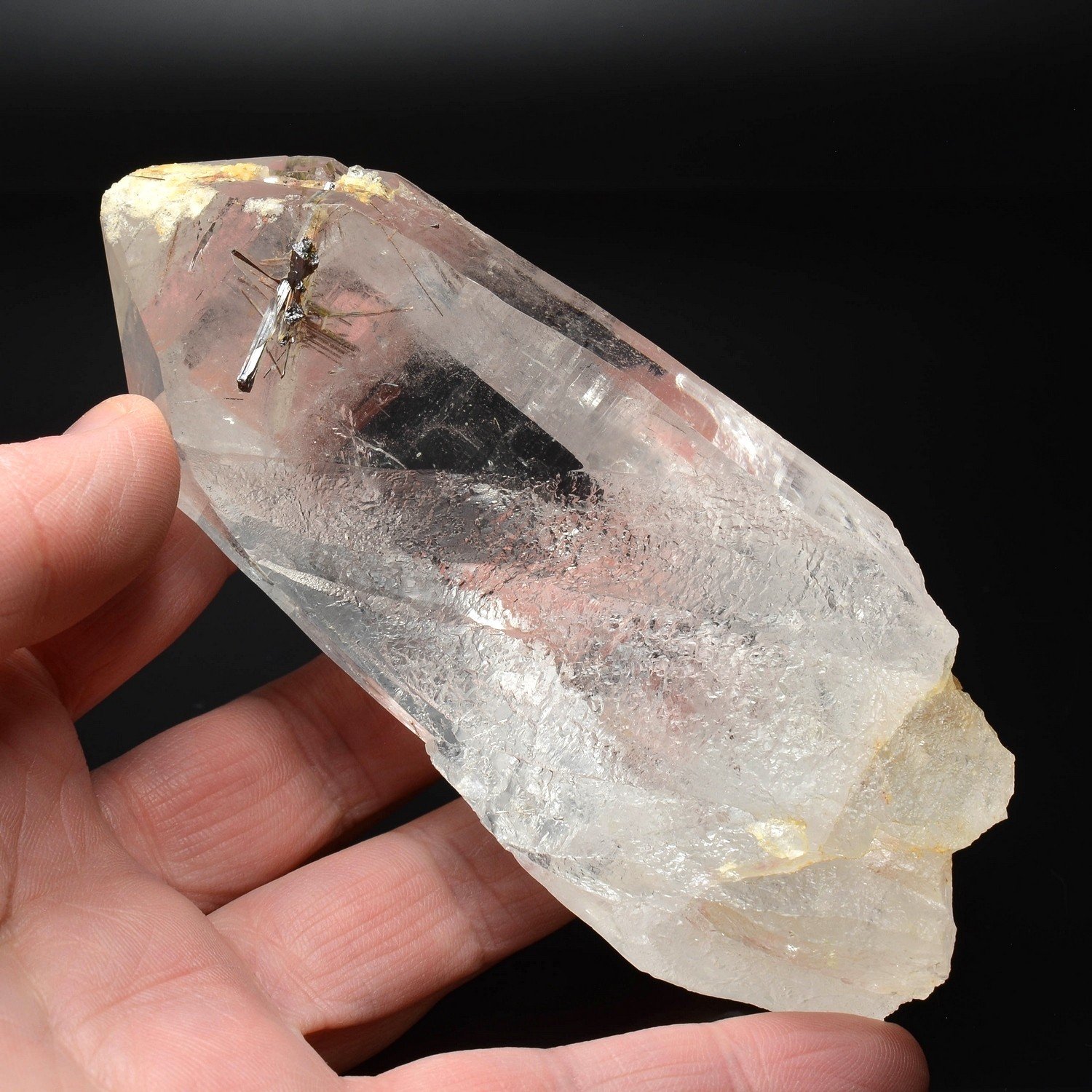 Quartz and rutile - Diamantina, Minas Gerais, Brazil