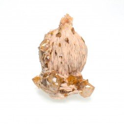 Quartz sur barytine - Ighoud, Maroc