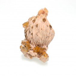 Quartz on barite - Ighoud, Morocco