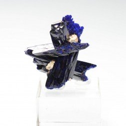 Azurite - Kerrouchen, Maroc