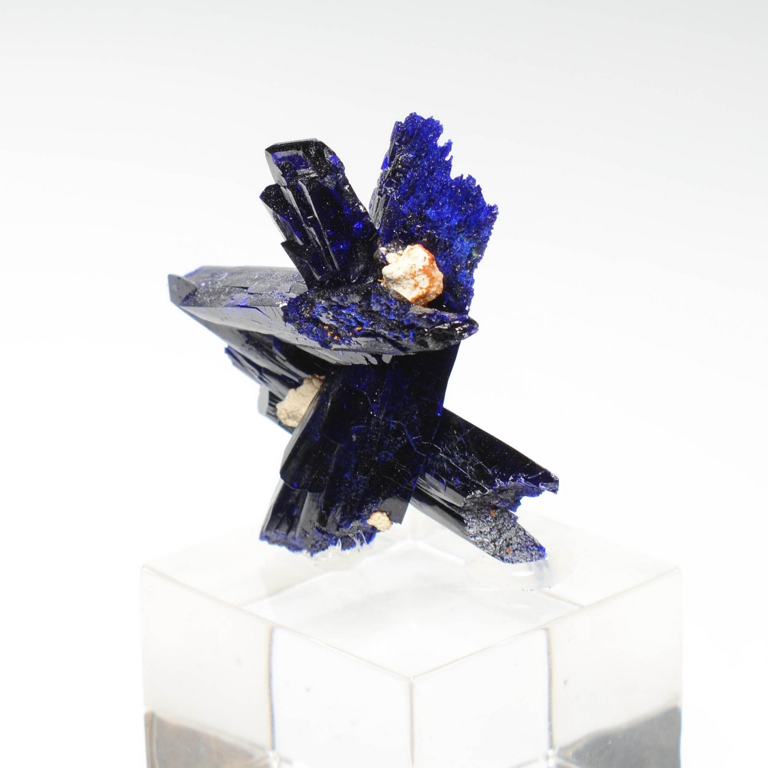 Azurite - Kerrouchen, Maroc