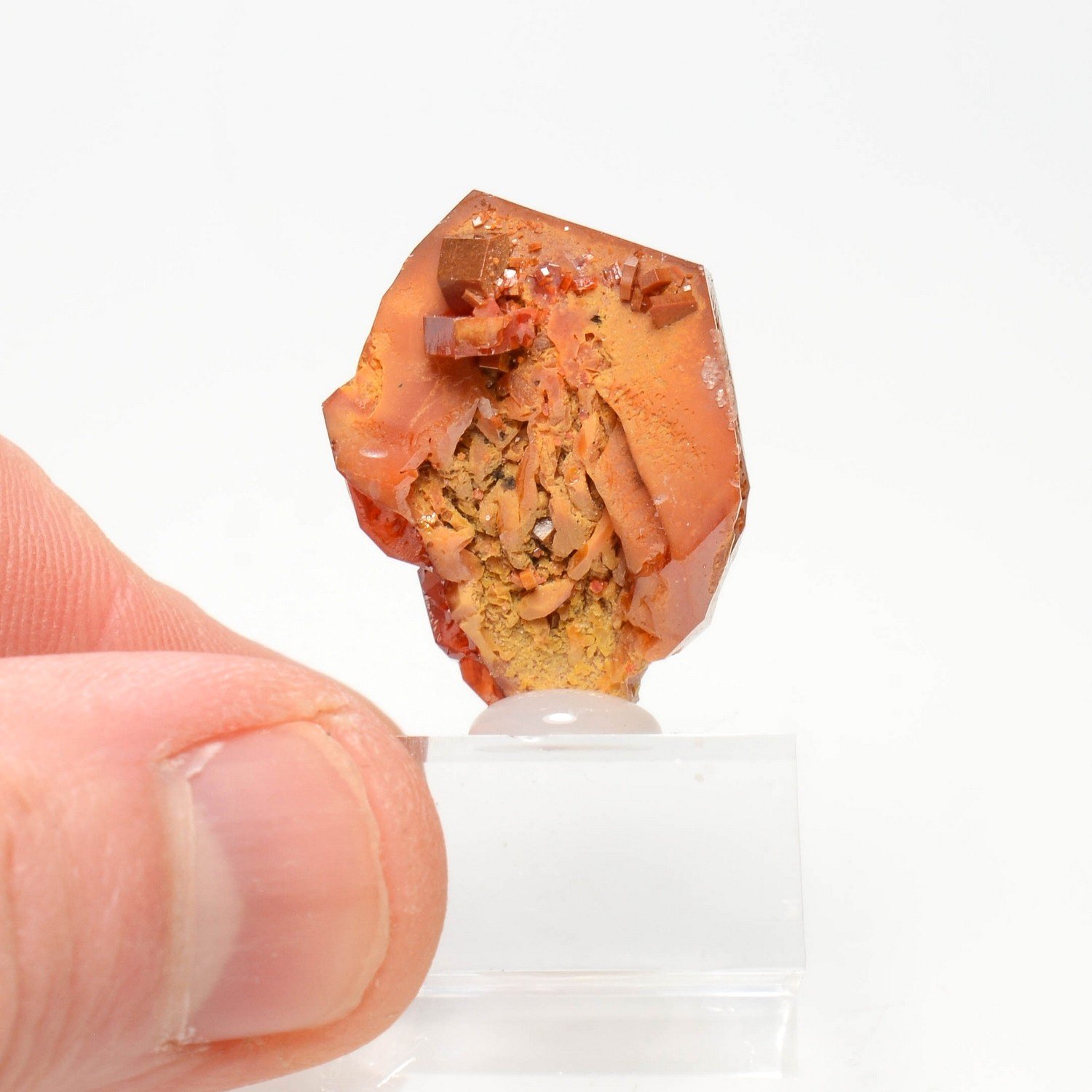 Vanadinite - Mibladen, Maroc Vanadinite - Mibladen, Maroc