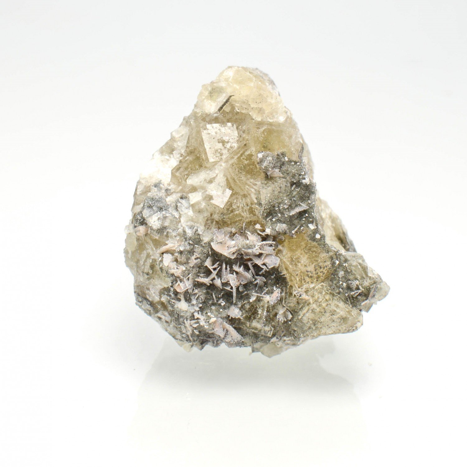 Fluorite et barytine - Chaillac, Indre, France