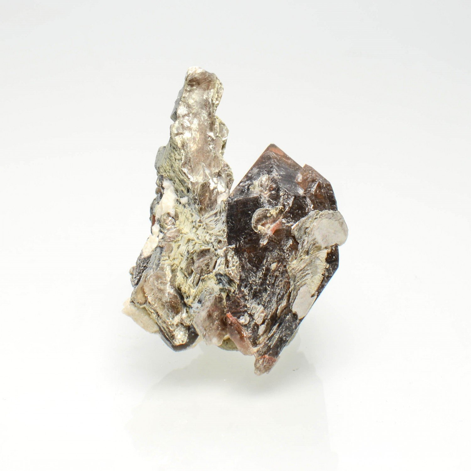 Quartz and muscovite - Vénachat, Haute-Vienne, France