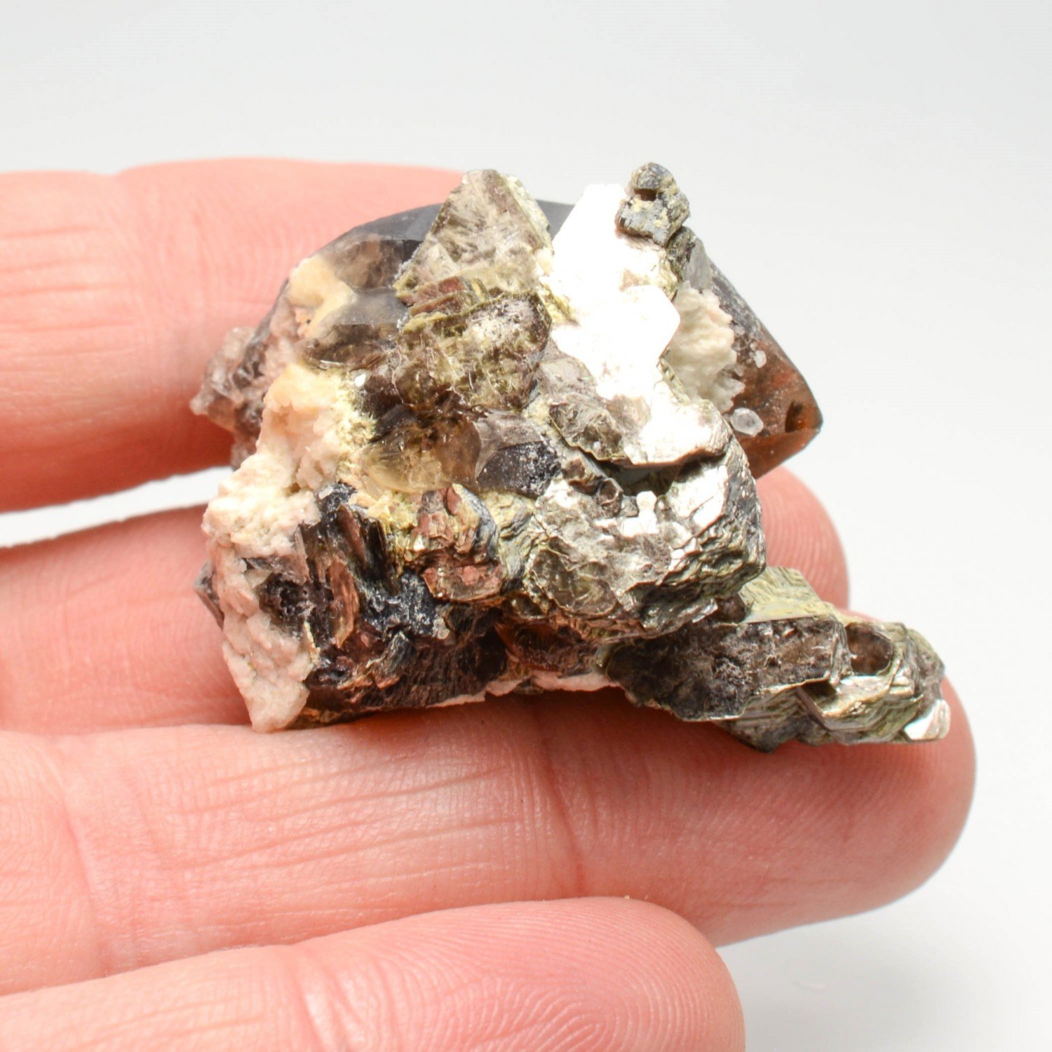 Quartz et muscovite - Vénachat, Haute-Vienne, France