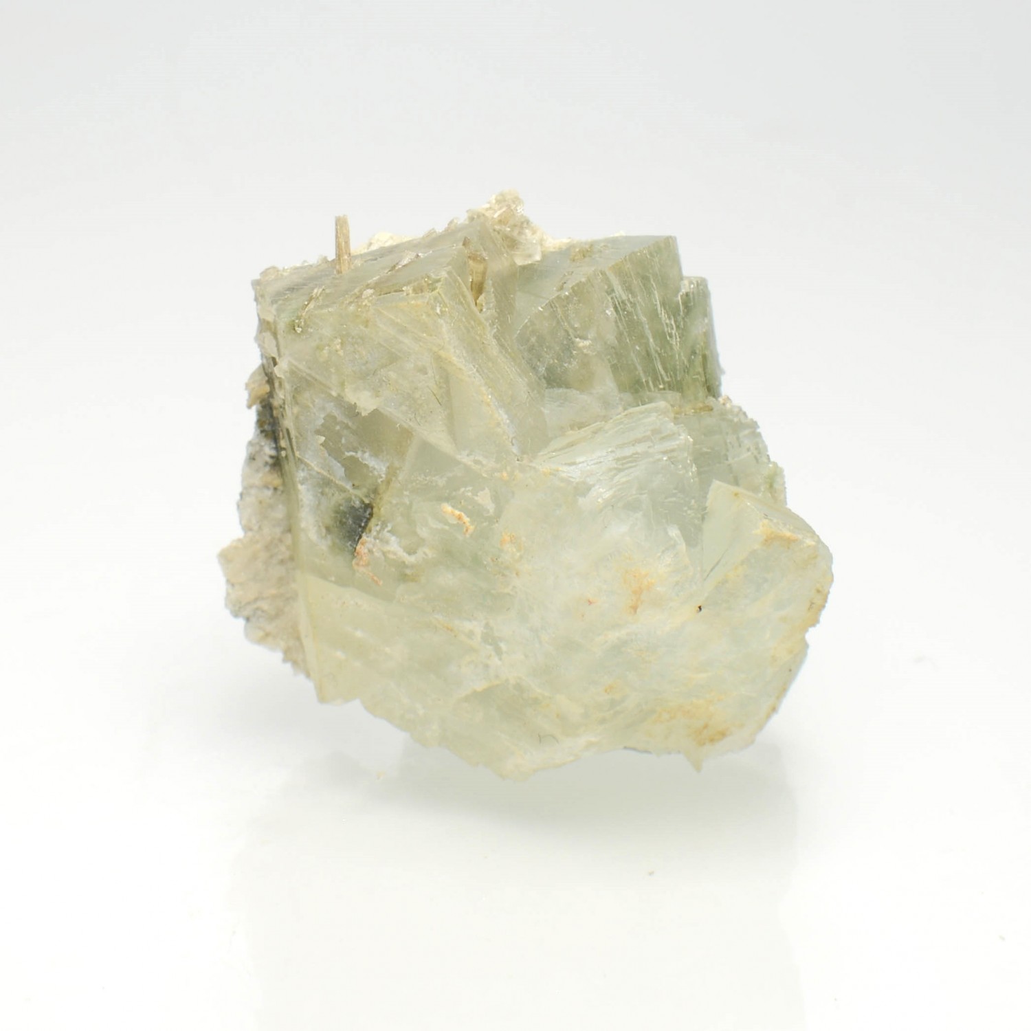 Prehnite and epidote - Saint-Christophe-en-Oisans, Isère, France