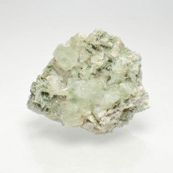 Prehnite et quartz - Saint-Christophe-en-Oisans, Isère, France