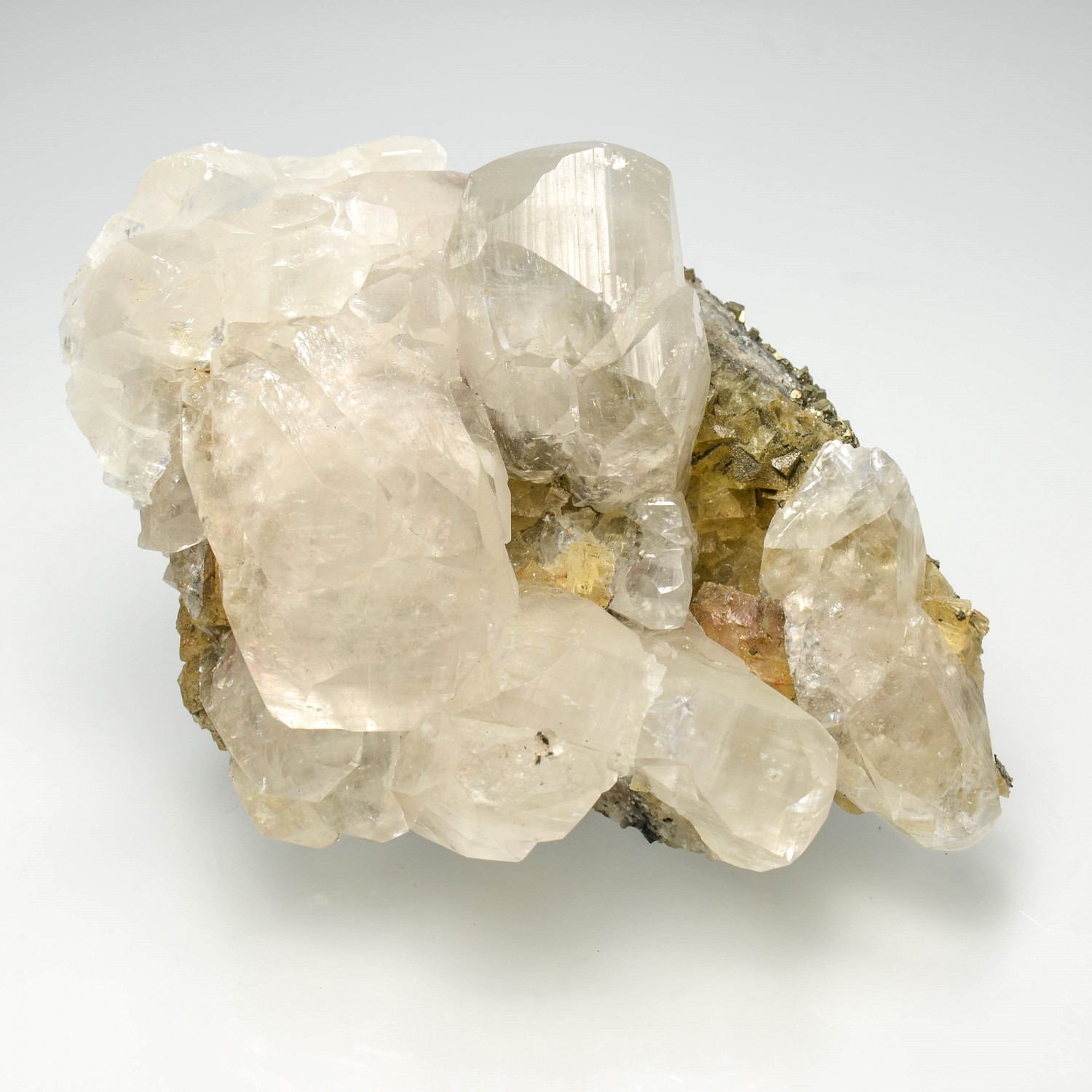 Calcite and fluorite - Moscona mine, Asturias, Spain