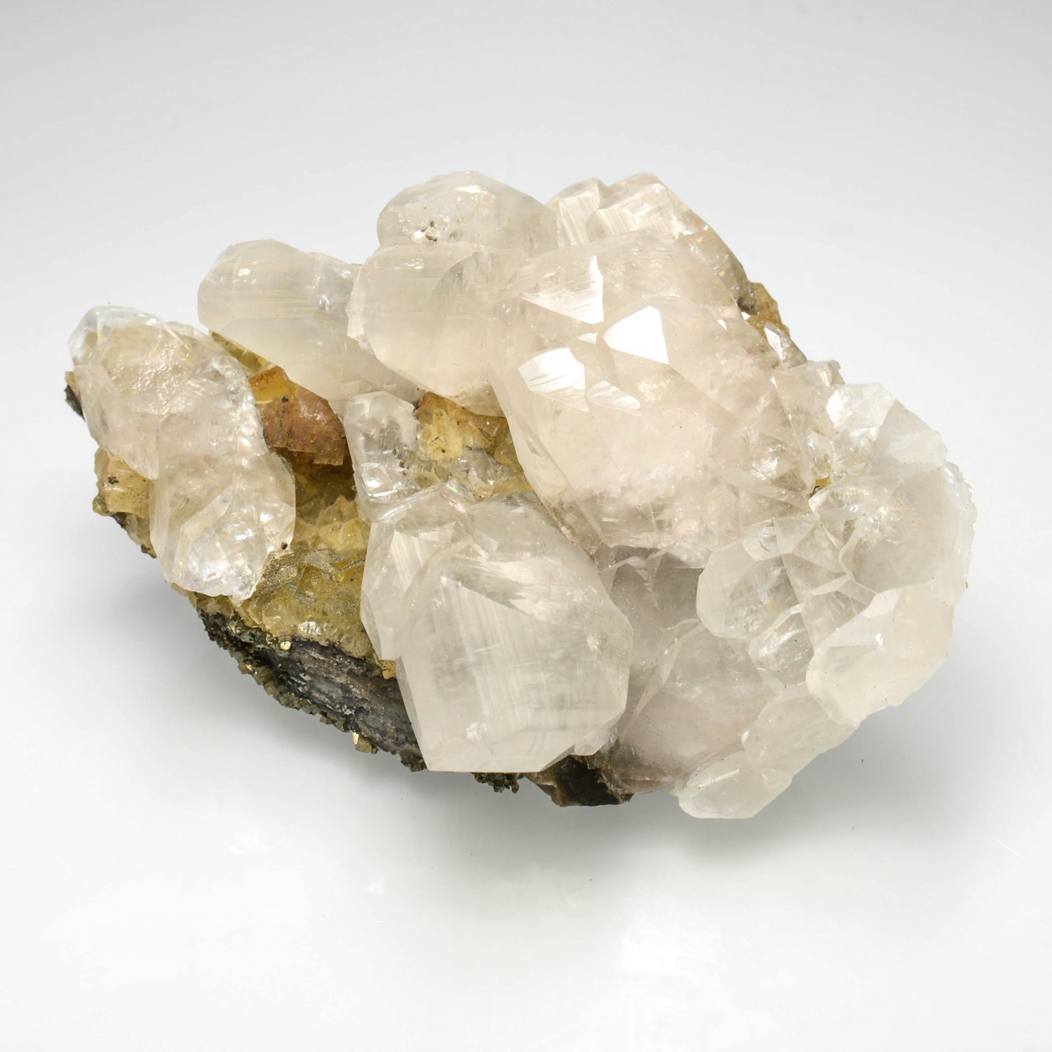 Calcite and fluorite - Moscona mine, Asturias, Spain